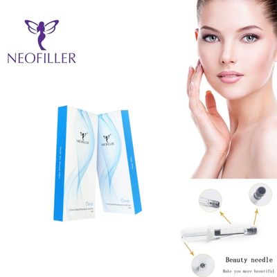 Longue durée de vie de 9 à 12 mois Injection hypodermique Acide hyaluronique Filler cutané pour des effets naturels et transparents