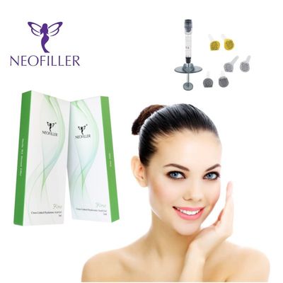 Acide hyaluronique transparent Remplisseur cutané Température de la pièce Gel injectable Rajeunissement nourrissant