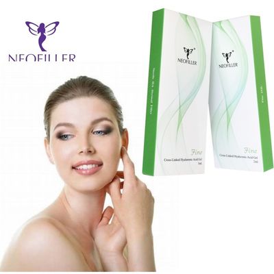 Acide hyaluronique transparent Remplisseur cutané Température de la pièce Gel injectable Rajeunissement nourrissant