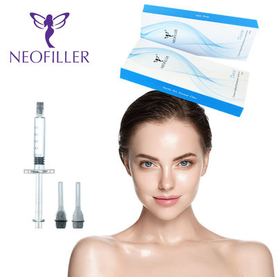 Réducteur de rides du visage Acide hyaluronique Remplisseur cutané Gel injectable Température ambiante Renforcement du rajeunissement naturel