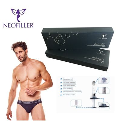Acide hyaluronique transparent 24 mg-ml Remplisseur cutané 5 ml Gel injectable de haute concentration pour le rajeunissement du visage