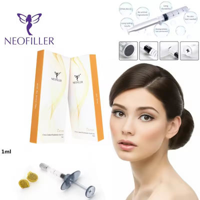 Neofiller 2 ml de remplissage cutané à l' acide hyaluronique Lido Gel injectable pour rajeunissement du visage