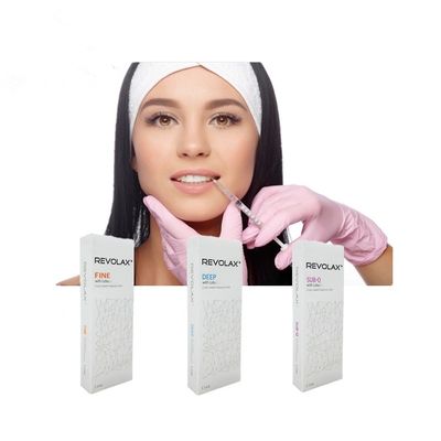 Revolax Filler Dermique à Lien croisé en acide hyaluronique sub Q profond et fin 1.1 ml