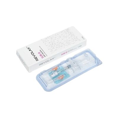 1.1 ml Remplisseurs de lèvres cutanés Revolax Fine Deep Sub-Q pour l' injection d' acide hyaluronique anti-rides