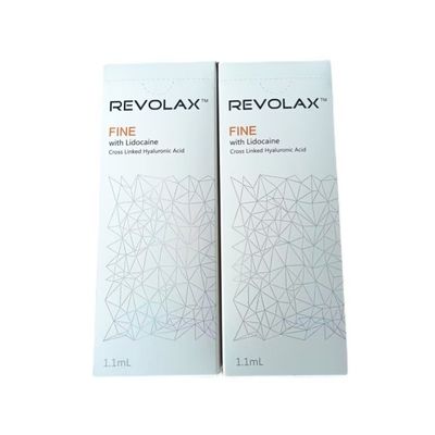 La formule de l'acide hyaluronique de la seringue Revolax pour le remplissage cutané découvre le secret d'une peau jeune