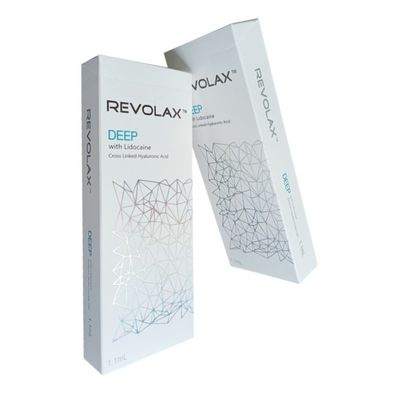 Revolax Filler cutané à base d'acide hyaluronique injectable sub Q fin et profond pour lèvres