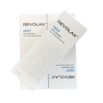 Revolax Filler cutané à base d'acide hyaluronique injectable sub Q fin et profond pour lèvres