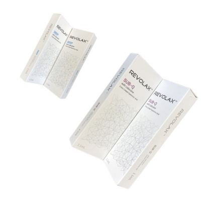 6 à 12 mois Durée de l' effet Revolax Filler Dermique pour un aspect naturel et rafraîchissant