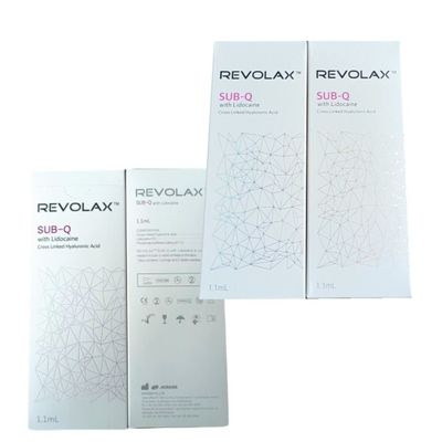 6 à 12 mois Durée de l' effet Revolax Filler Dermique pour un aspect naturel et rafraîchissant