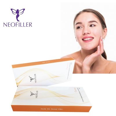 24 mg-ml 2 ml Seringue Derm Acide hyaluronique Remplisseur Dermique Gel Injectable Amélioration du rajeunissement du visage