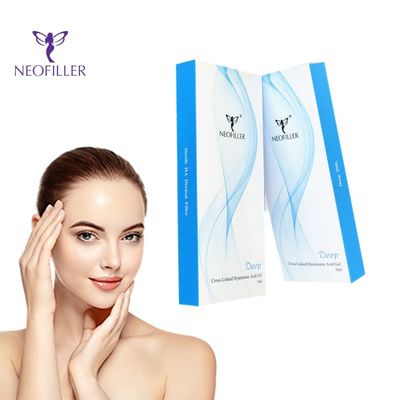 24 mg-ml Acide hyaluronique Remplisseur Dermique 5 ml Gel injectable Amélioration du contour facial naturel lisse
