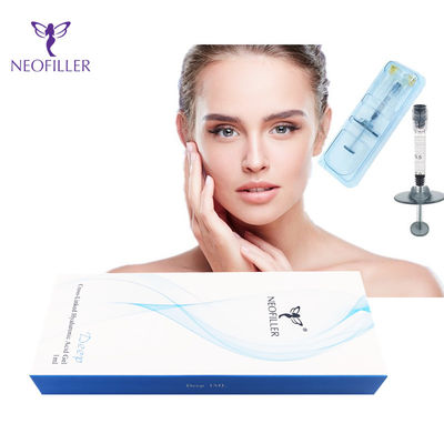 24 mg-ml Acide hyaluronique Remplisseur Dermique 5 ml Gel injectable Amélioration du contour facial naturel lisse