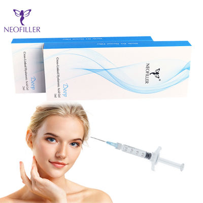 24 mg-ml Acide hyaluronique Remplisseur Dermique 5 ml Gel injectable Amélioration du contour facial naturel lisse