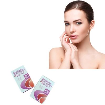 Longue durée 100 Unités Allergène Toxine Botulinique Pure Pour 3-6 mois Durée Et Douleur légère