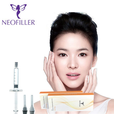 Peau lisse et jeune Acide hyaluronique Filler cutané Injection faciale Gel injectable Traitement de réduction des rides
