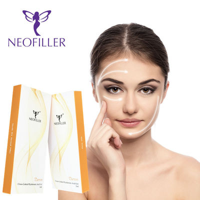 Peau lisse et jeune Acide hyaluronique Filler cutané Injection faciale Gel injectable Traitement de réduction des rides
