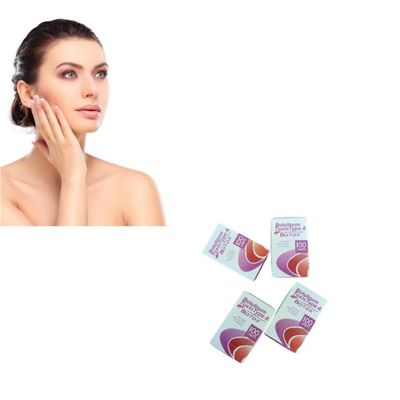 Toxine botulique de type A. La durée de conservation du Botox est de 2 ans pour une solution antirides supérieure.