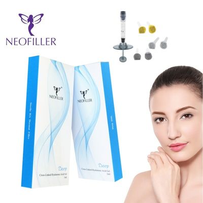 Acide hyaluronique gel injectable pour le remplissage cutané solution naturelle de rajeunissement facial durable