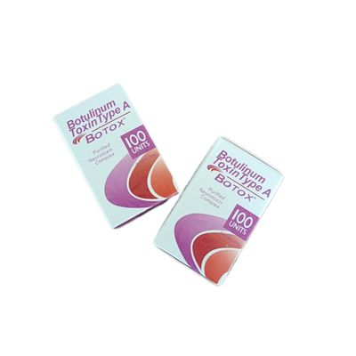 Allergan  100U/ flacon poudre de toxine botulique pour injection anti-rides stockage à 2-8°C et fabrication par fermentation