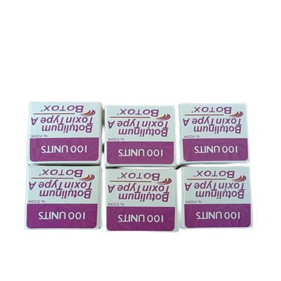 Remplisseurs cutanés chauds Botox Anti-rides du visage Toxine botulique 100 unités