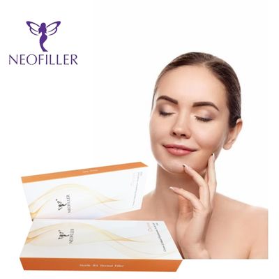 Acide hyaluronique de remplissage cutané certifié CE 10 ml 20 ml Gel injectable Traitement d'amélioration du contour du visage et du corps