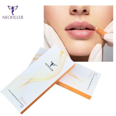 24 mg-ml 1 ml 2 ml Seringue Derme Acide hyaluronique Remplisseur Dermique Gel Injectable Amélioration du rajeunissement du visage