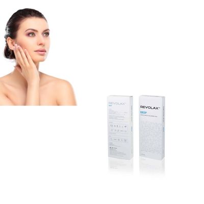 Acide hyaluronique Revolax Remplisseur cutané réducteur de rides Remplisseur idéal pour des traitements de rajeunissement de la peau et du visage