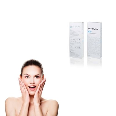 Acide hyaluronique Revolax Remplisseur cutané réducteur de rides Remplisseur idéal pour des traitements de rajeunissement de la peau et du visage