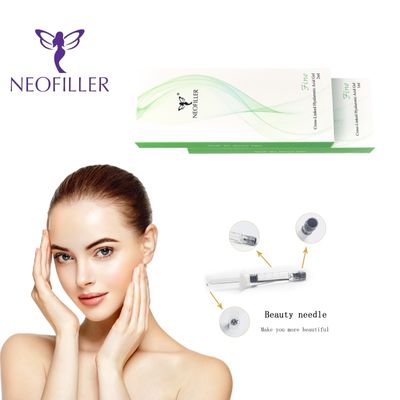 Acide hyaluronique transparent Filler cutané Gel injectable Belle peau Amélioration du visage Traitement de rajeunissement