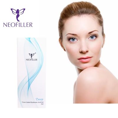 Neofiller 2 ml d'acide hyaluronique lié au filler cutané en profondeur, contour du nez, gel injectable pour améliorer le visage