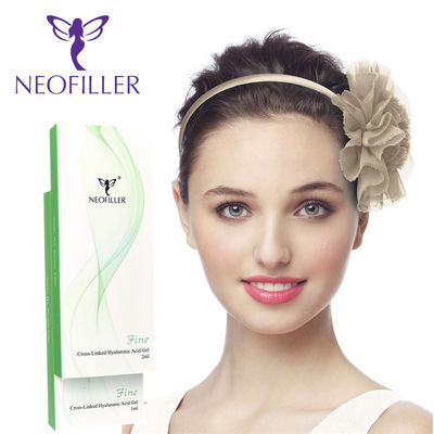 5 ml de gel injectable de remplissage cutané à l' acide hyaluronique 9 à 12 mois Longévité Renforcement du rajeunissement du visage