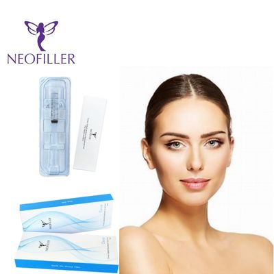 Neofiller 24 mg-ml Acide hyaluronique Filler Dermique Gel injectable croisé 9 à 12 mois Formule de longévité