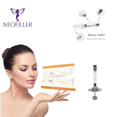 Température ambiante 24 mg-ml Acide hyaluronique Filler Dermique Gel injectable 9 à 12 mois Augmentation de la longévité