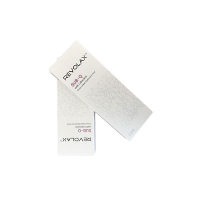 Revolax Filler Dermique à l'Acide Hyaluronique pour une Durée de 6-12 Mois et une Durée de Conservation de 2 Ans en Emballage Seringue