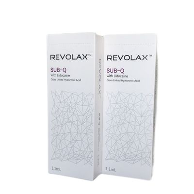 Revolax Filler Dermique à l'Acide Hyaluronique pour une Durée de 6-12 Mois et une Durée de Conservation de 2 Ans en Emballage Seringue