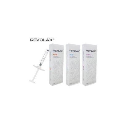 Revolax Remplisseur Dermique avec des ingrédients d' acide hyaluronique pendant 6 à 12 mois d' effet et 2 ans de durée de conservation