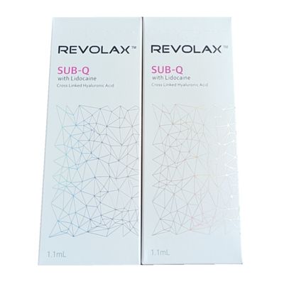 Revolax Remplisseur Dermique avec des ingrédients d' acide hyaluronique pendant 6 à 12 mois d' effet et 2 ans de durée de conservation