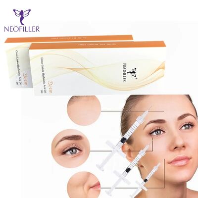 Neofiller Youthful Glow Acide Hyaluronique Filler Dermique avec une Concentration de 24mg/ml pour une Longévité de 9-12 Mois par Injection Hypodermique