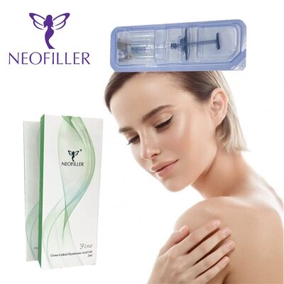 Remplisseur cutané à l'acide hyaluronique, 24 mg-ml, Gel injectable, réduction des rides du visage, longévité de 9 à 12 mois, stockage à température ambiante
