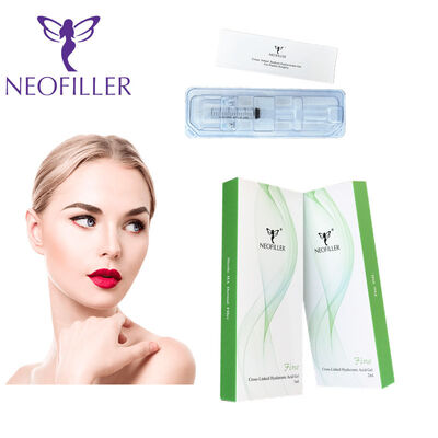 Remplisseur cutané à l'acide hyaluronique, 24 mg-ml, Gel injectable, réduction des rides du visage, longévité de 9 à 12 mois, stockage à température ambiante
