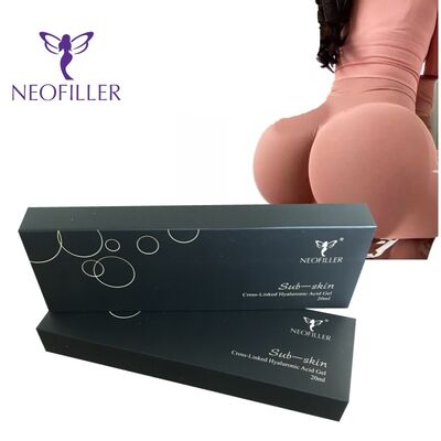 Remplisseur cutané transparent à l'acide hyaluronique avec technologie de liaison croisée pour le stockage à température ambiante et le rajeunissement du visage