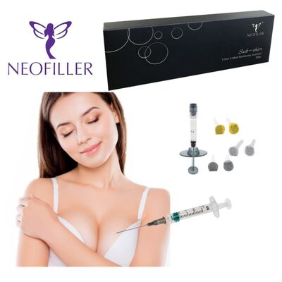 Acide hyaluronique transparent Remplisseur cutané Injectable gel croisé Température de stockage Régénération du visage