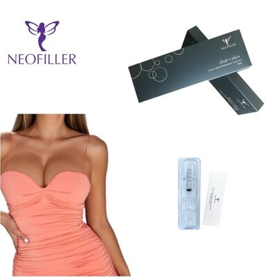 10 ml de Neofiller Hyaluronic Acid Dermal Filler avec liaison croisée et une concentration de 24 mg/ml pour le contourage du visage
