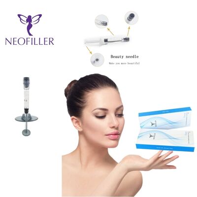 Neofiller 24mg-ml Acide hyaluronique Remplisseur cutané Seringuette stérile Gel injectable Amélioration de l'injection faciale