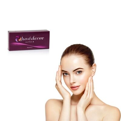 Symétrie faciale Juvederm Remplisseur cutané Acide hyaluronique Gel injectable pour augmenter la taille des lèvres Solution de remplissage