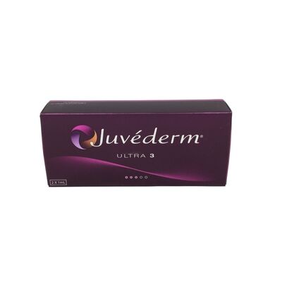 Plumping Juvederm Remplisseur cutané Acide hyaluronique Gel injectable Augmentation du contour du volume facial
