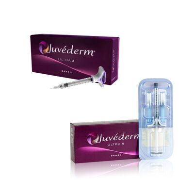 Juvederm Filler Dermique Gel injectable avec acide hyaluronique pendant 6 à 9 mois Durée et stockage à température ambiante