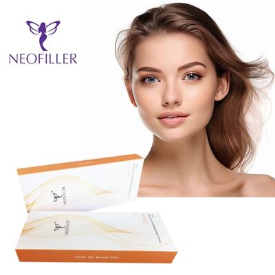 Neofiller 2 ml de remplissage cutané à l' acide hyaluronique 24 mg-ml Gel injectable pour l' agrandissement du visage, du nez et des lèvres