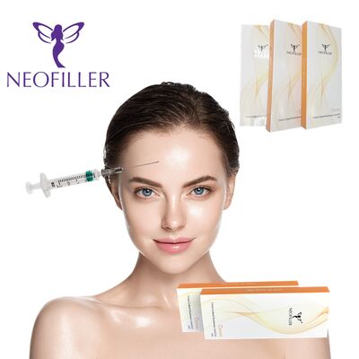 Injection hypodermique Acide hyaluronique lié en croisement Remplisseur cutané Gel injectable Réduction des lignes fines