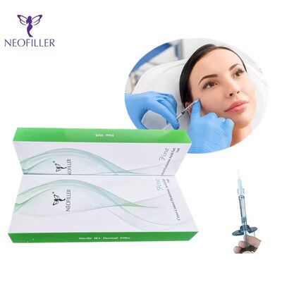 Acide hyaluronique lié en croisement Filler cutané Rajeunissement du visage Gel injectable Augmentation de la régénération cutanée naturelle